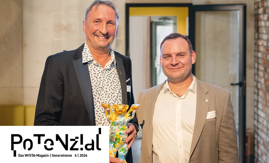 Till-Steffen Busse und Michael Pawlik © Wirtschaftsförderung Bezirksamt Steglitz-Zehlendorf